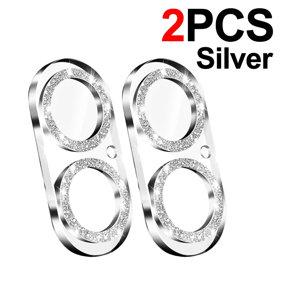 17Air Shining Camera Protectors Shatterproof Tempered Glass Lens Cover for IPhone 17/17 Pro/17 ProMax/17 Air HD Camera Films