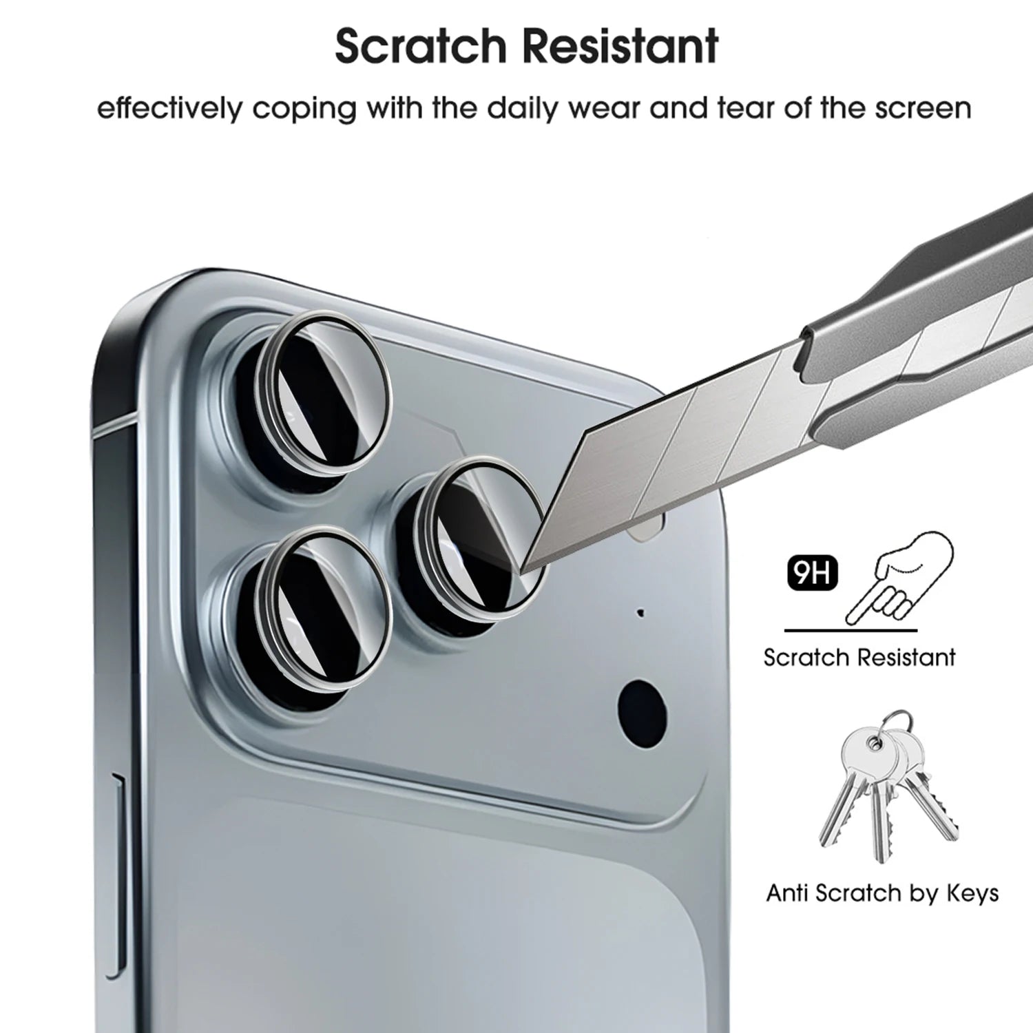 1-3set 9H Metal Lens Tempered Glass Film For iPhone 17 17Air 17Pro MAX Back Camera Lens Screen Protectors Metal Ring Caps