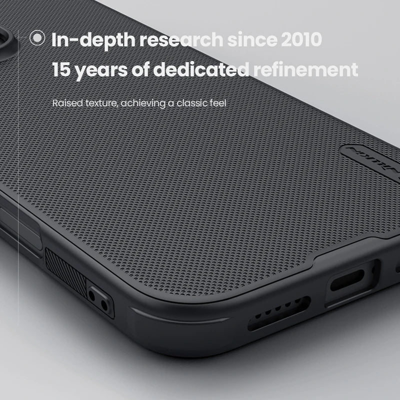 Nillkin Case For iPhone 16 Pro Max 16 Plus Case Super Frosted Shield Anti-Fingerprint Magnetic Case Hard PC Matte Back Cover