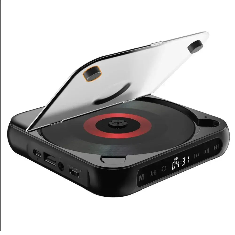 Portable CD Player With 5 Playback Modes – Bluetooth Walkman