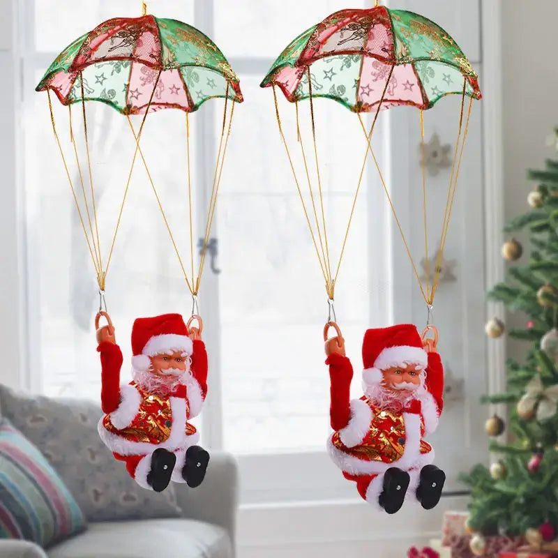 Santa Claus Climbing Toy - Festive Holiday Decor