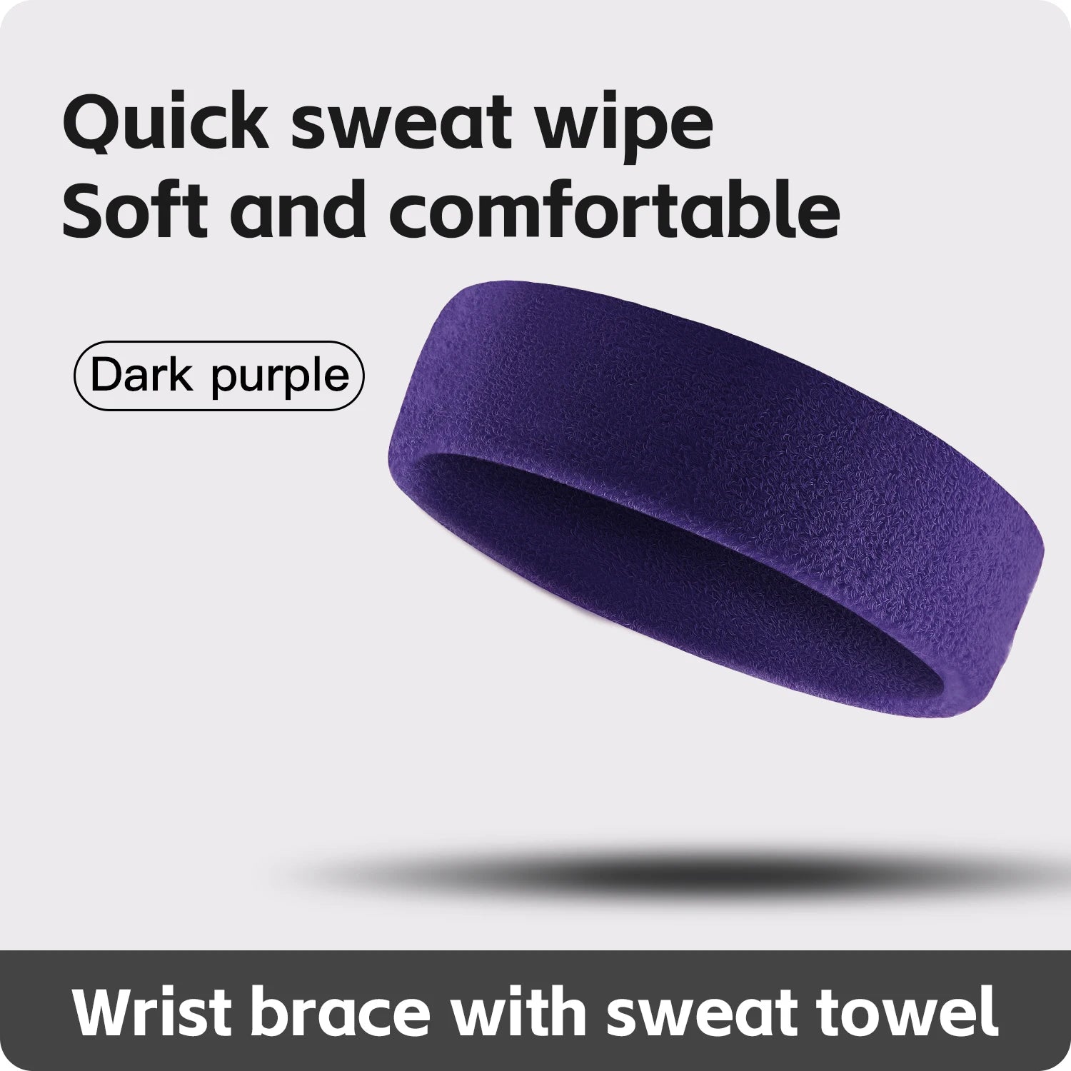1 PC Towel cloth Headband Sweat Bandage Sport Head Hair Band Workout Tennis Fitness Jog Basketball Running Sweatband Women Men