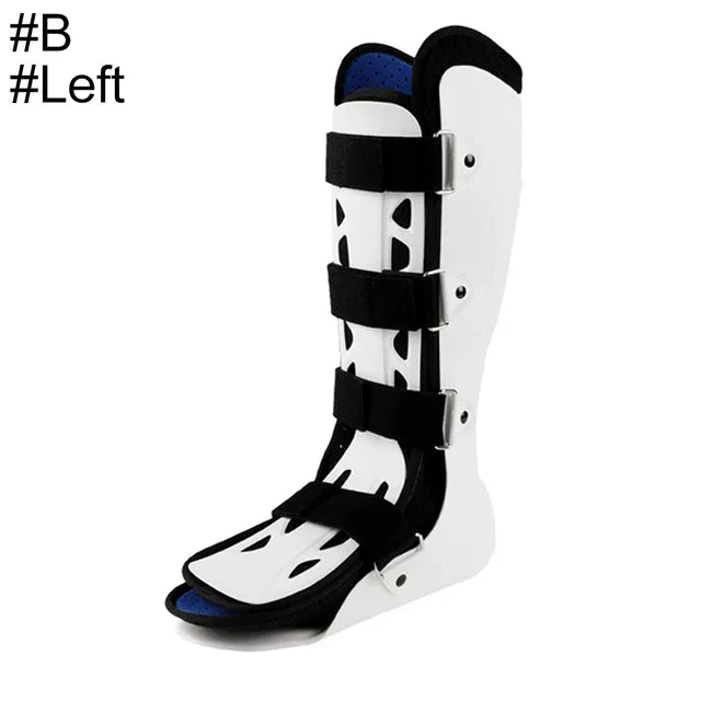 Adjustable Ankle Foot Drop Brace, Universal Fit Orthosis for Achilles Tendon & Ankle Support, Lightweight Design, Size M/L