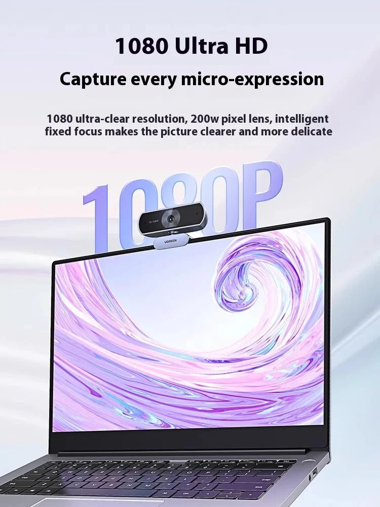 UGREEN 4K FHD Webcam 8MP