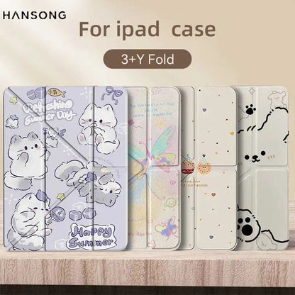 Y-Type Case with Pencil Holder for iPad 