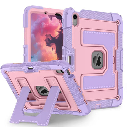 360 Rotation Stand Tablet Case For iPad 6 7 8 9 10th 11th Generation Pro 2025 11 Mini Air 4 5 10.9 inch Case Shockproof Cover