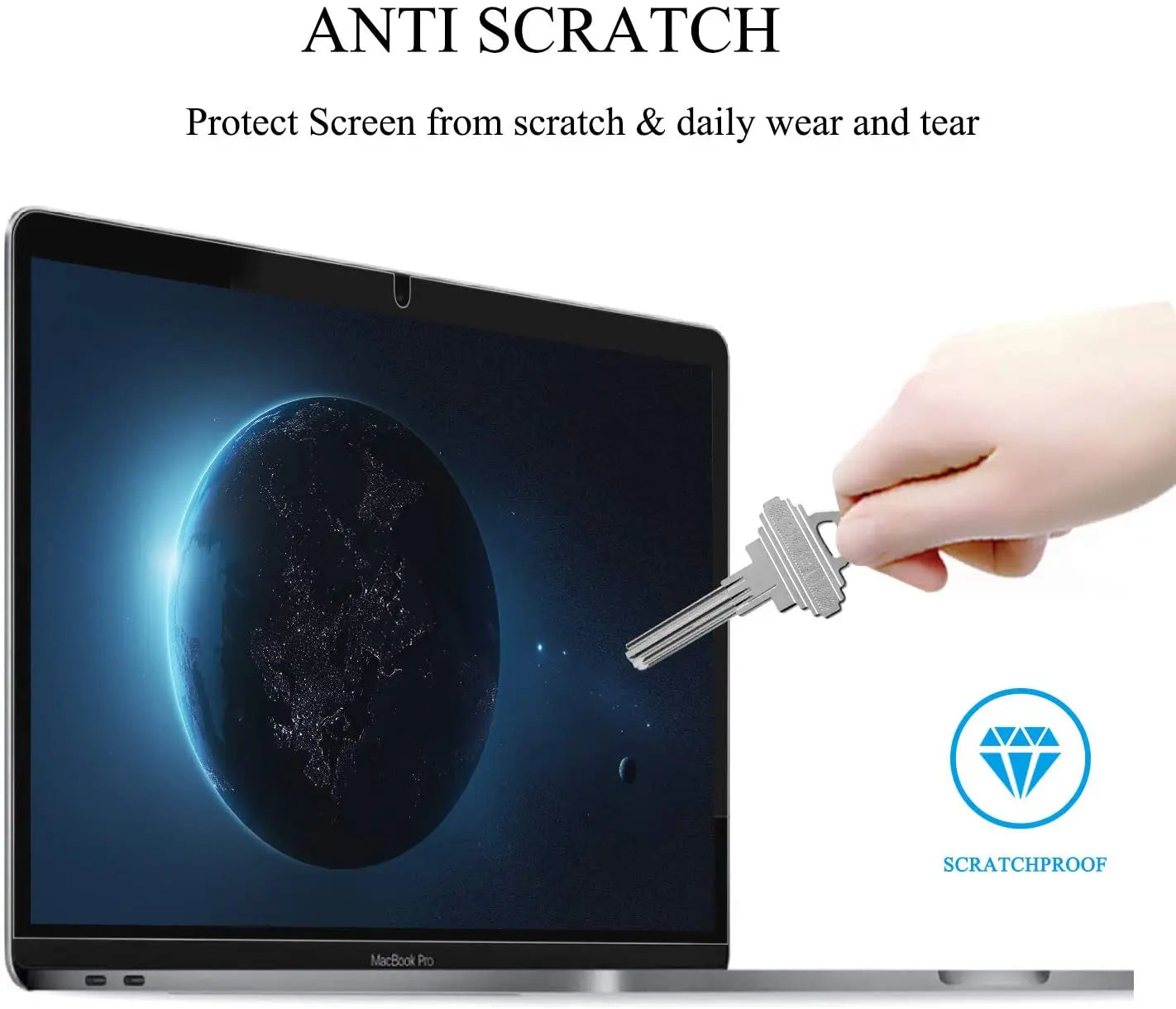 Laptop Screen Protective Guard Cover for Apple Macbook Pro 16 Inch A2141 HD Transparent Screen Protective Film Plastic