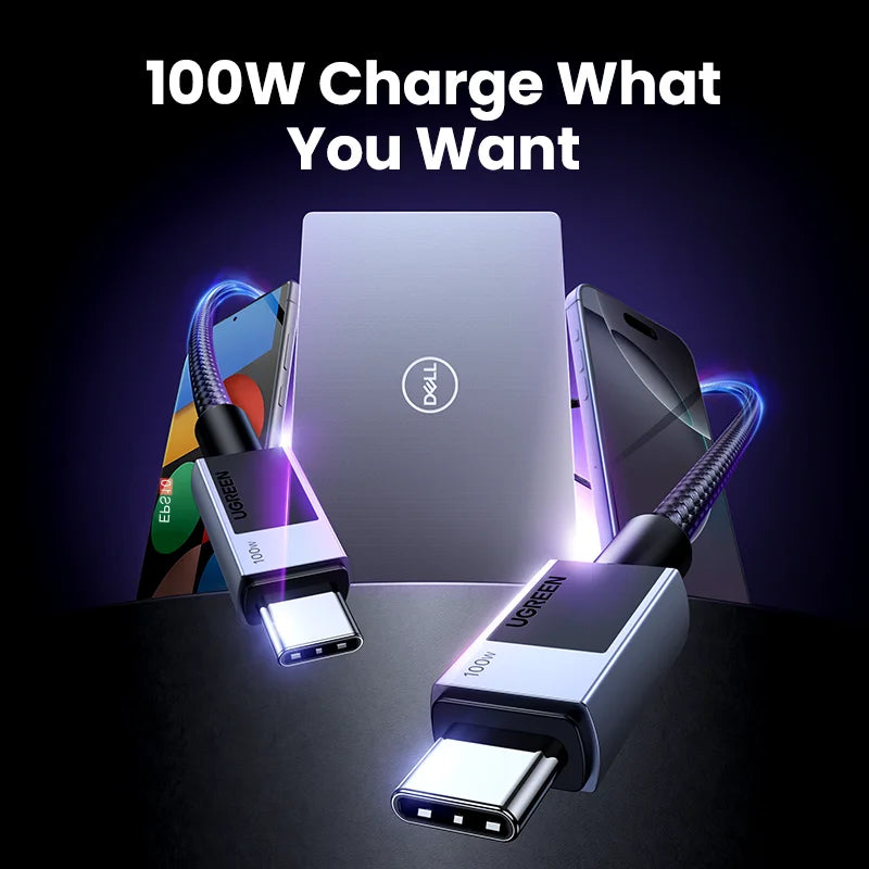 UGREEN USB-C to Type-C Cable PD 100W