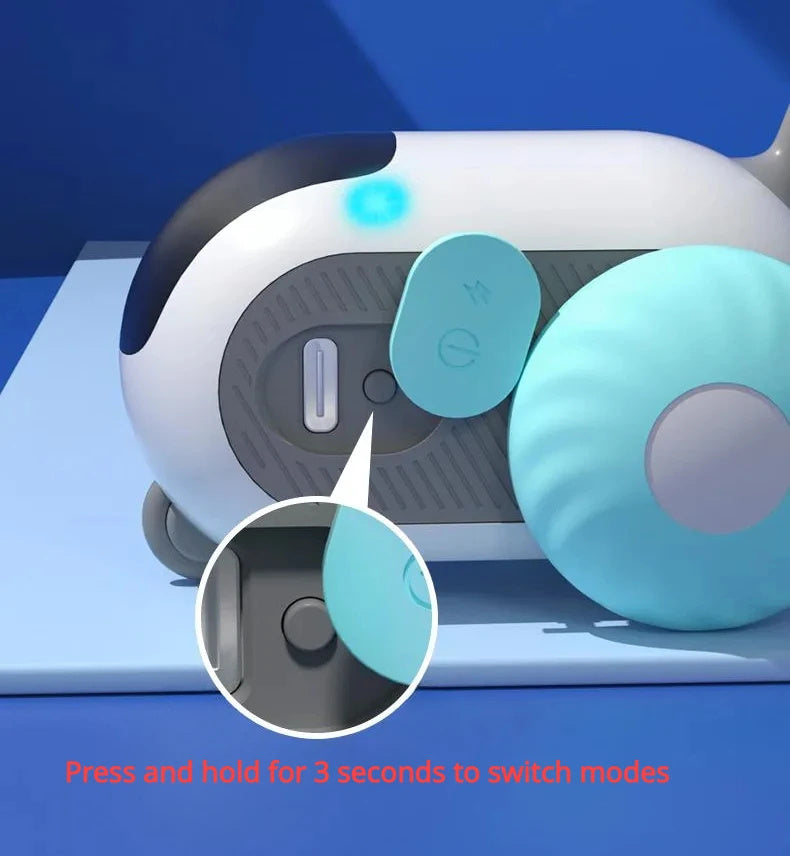 For Pet Remote Control Interactive Cat Car Toy USB Charging Chasing Automatic