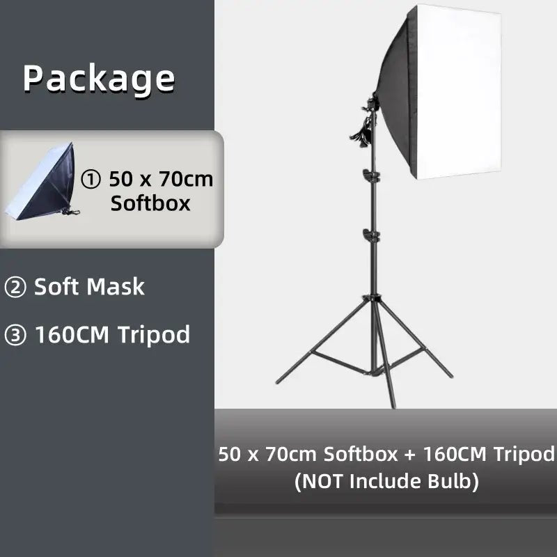 photography softbox kit with tripod buy Now - Techs Park
