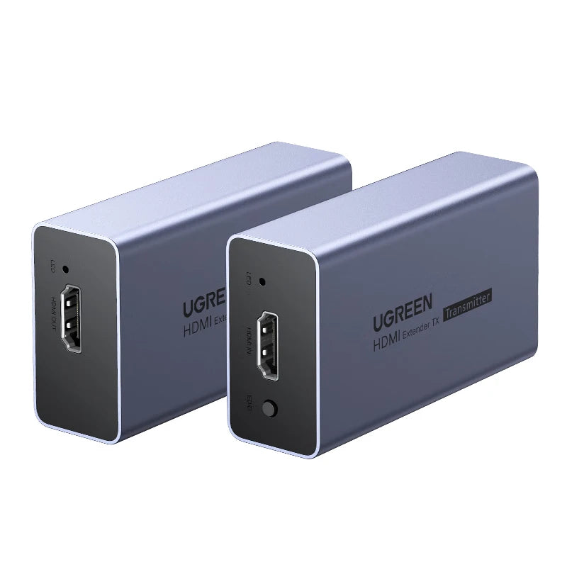 2025 hot sale UGREEN 1.3 Ethernet Extender Adapter 1080P/60Hz, 50 Meters Transmission Distance