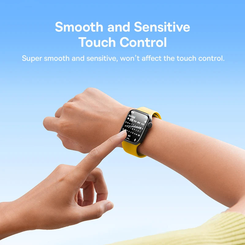 Tempered Glass Film for Apple Watch 3/4/5/6/7/SE/8/9 38MM 40MM 41MM 42MM 44MM 45MM Screen Full-coverage Protective Film