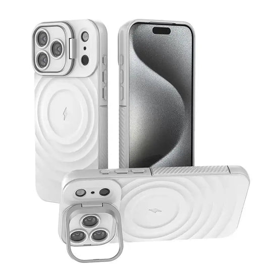 Applicable iphone 17 16 pro case Phone 15 Magnetic Wave Protective