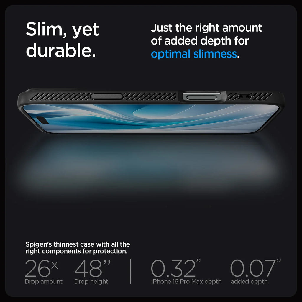 Spigen Liquid Air Case for iPhone 16 Pro Max / 16 Pro