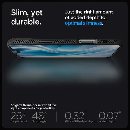 Spigen Liquid Air Case for iPhone 16 slim design Techs Park