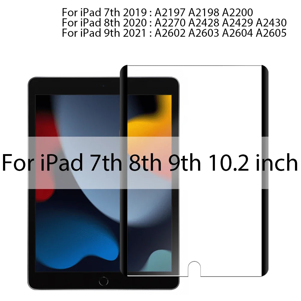 Magnetic Like Paper Film For Ipad Pro 13 M4 12.9 A16 10 9 10th 9th Generation Screen Protector Air 11 M3 M2 5 4 3 2 Mini 7 6 A17
