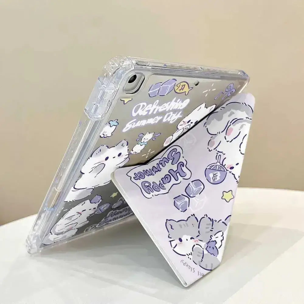 Y-Type Case with Pencil Holder for iPad 