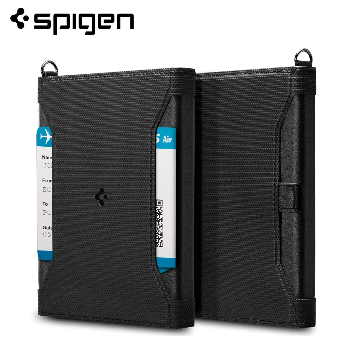 Pochette de voyage universelle Spigen avec blocage RFID