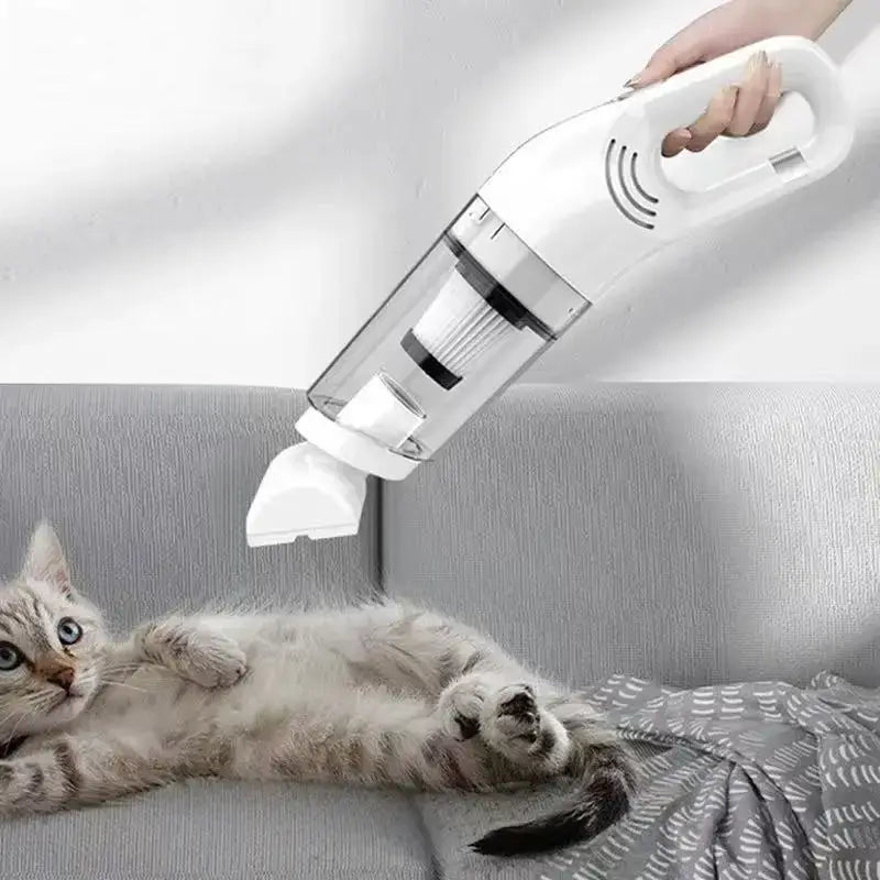 LEIBOO 10000PA Car Vacuum Cleaner Mini Portable Wireless Hand held Cleaner for Home Appliance Powerful Cleaning Machine