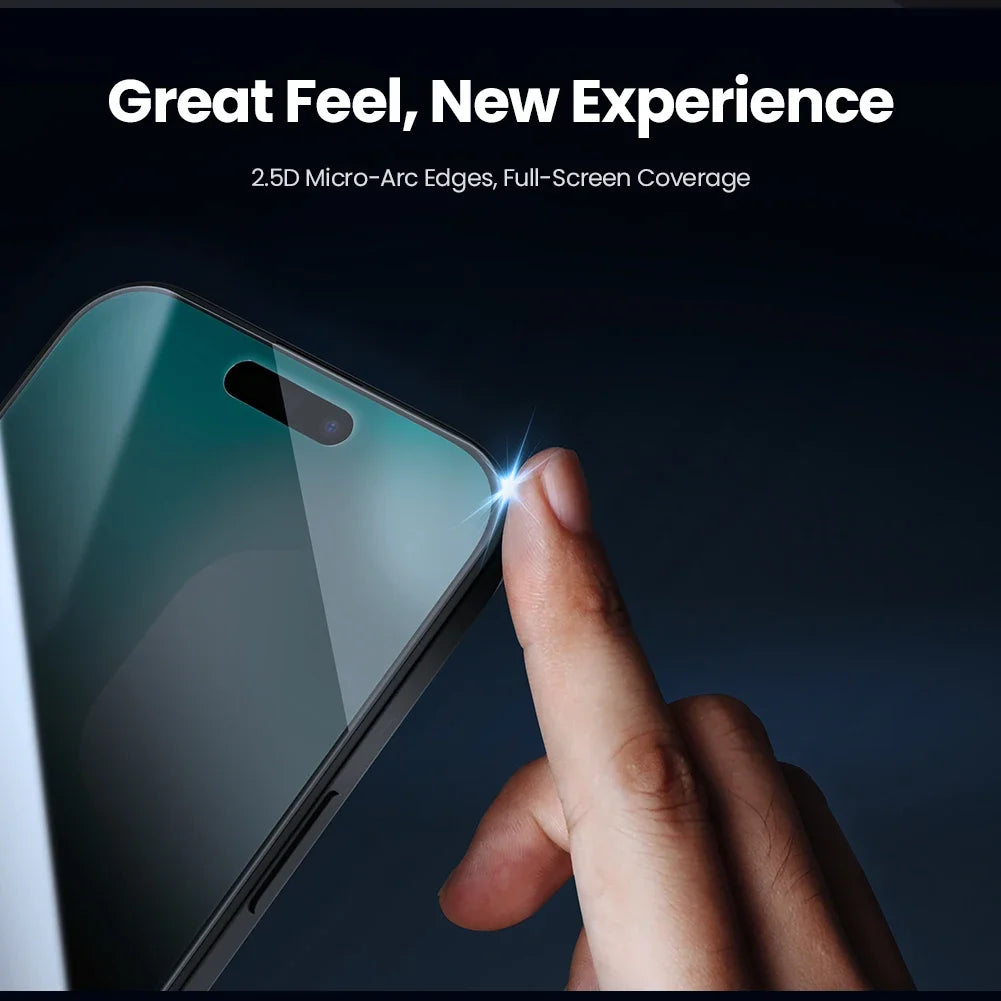 NILLKIN For iPhone 17 Pro Max Screen Protector Anti-Peeping Tempered Glass Film for iPhone  17 Pro for iPhone 17 Film With Tool