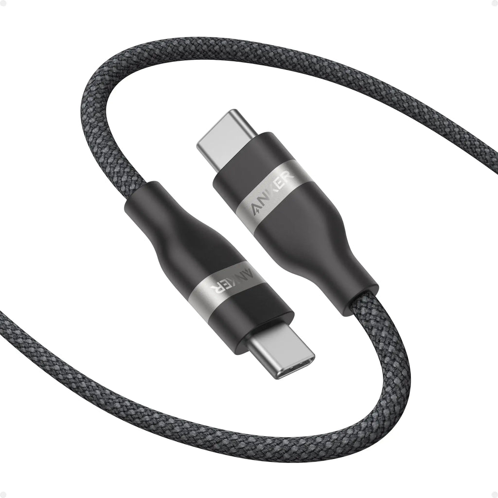 Anker USB-C to USB-C Cable (3 ft / 6 ft, 240W, Upcycled-Braided)Fast Charging Type C Charger for iPhone 16/16 Pro/16 Plus/16 Pro