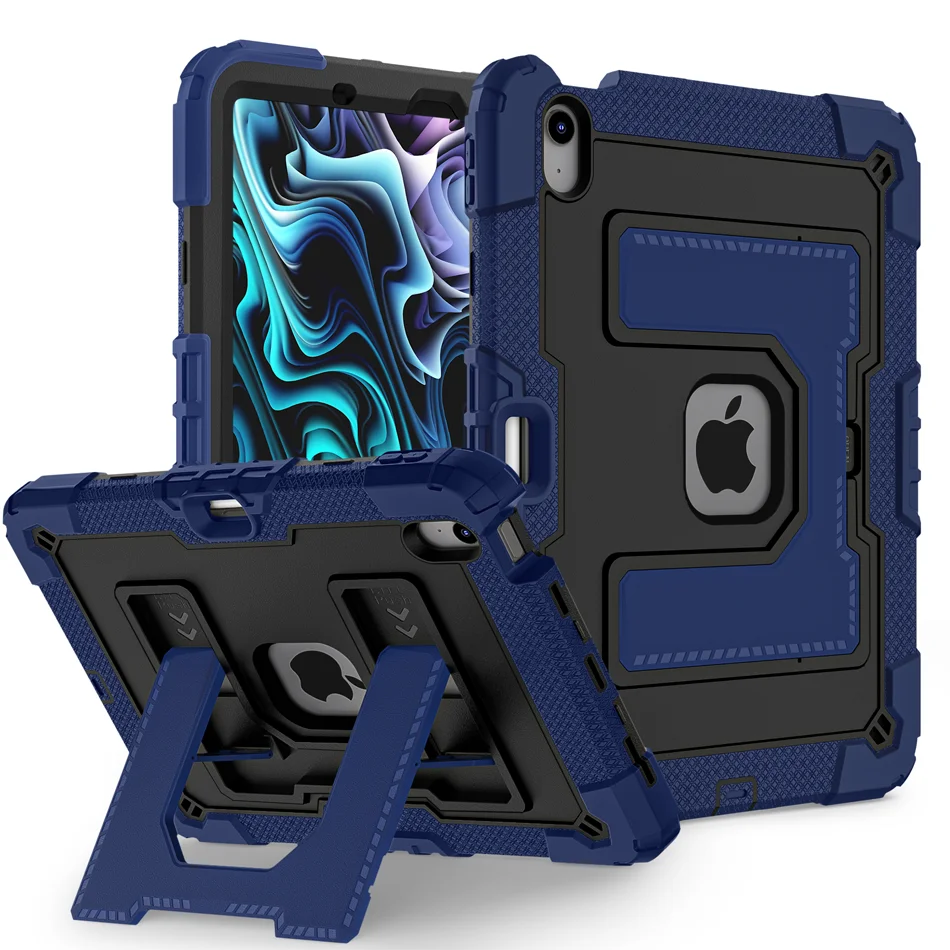360 Rotation Stand Tablet Case For iPad 6 7 8 9 10th 11th Generation Pro 2025 11 Mini Air 4 5 10.9 inch Case Shockproof Cover