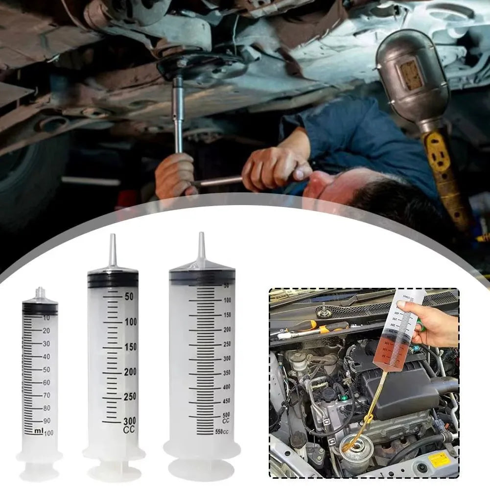 1 Set Car Oil Pump Extractor Oil Pump with Scale Reusable for Automobile Truck Oil Exchange Extractor Tools Pet Feeding Tools