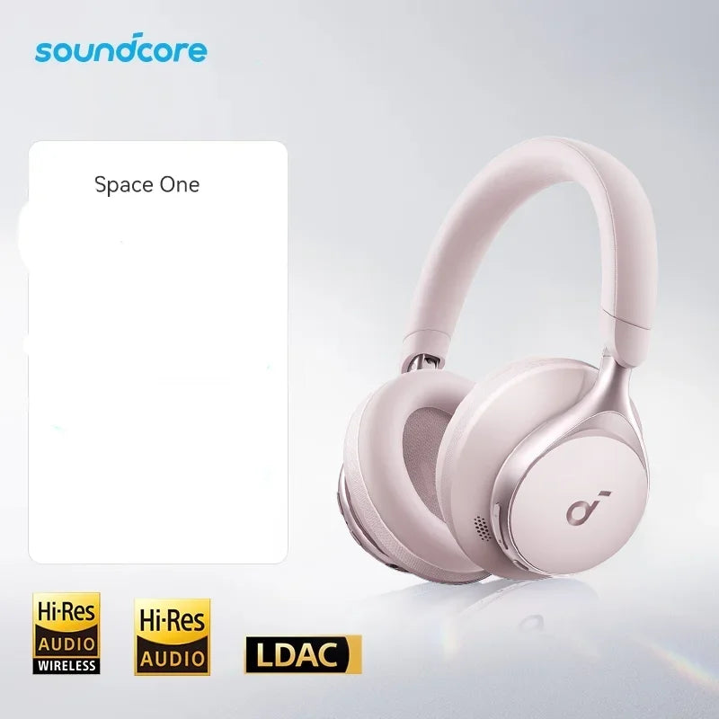 Anker SoundCore Space One /Hires/LDAC/Bluetooth Wireless Active Noise Reduction Earphones