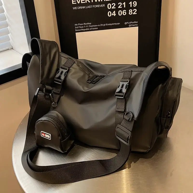 Large Waterproof Gym Bag – Sporty Crossbody Backpack