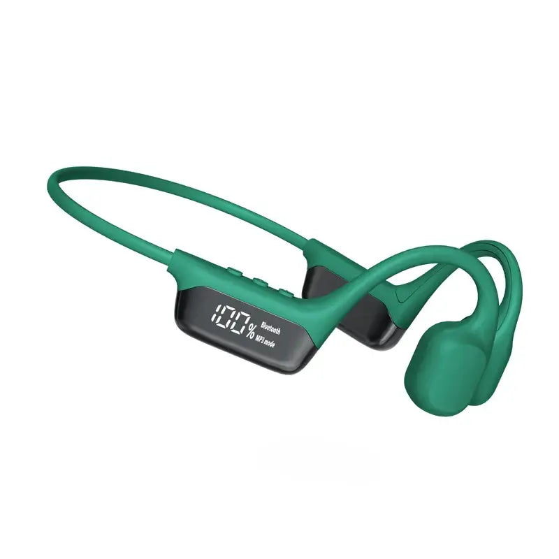 Écouteurs à Conduction Osseuse Bluetooth 5.4 Écouteurs sans Fil Étanche IPX8 pour la Natation et le Sport, avec Lecteur MP3 et 32 Go de RAM