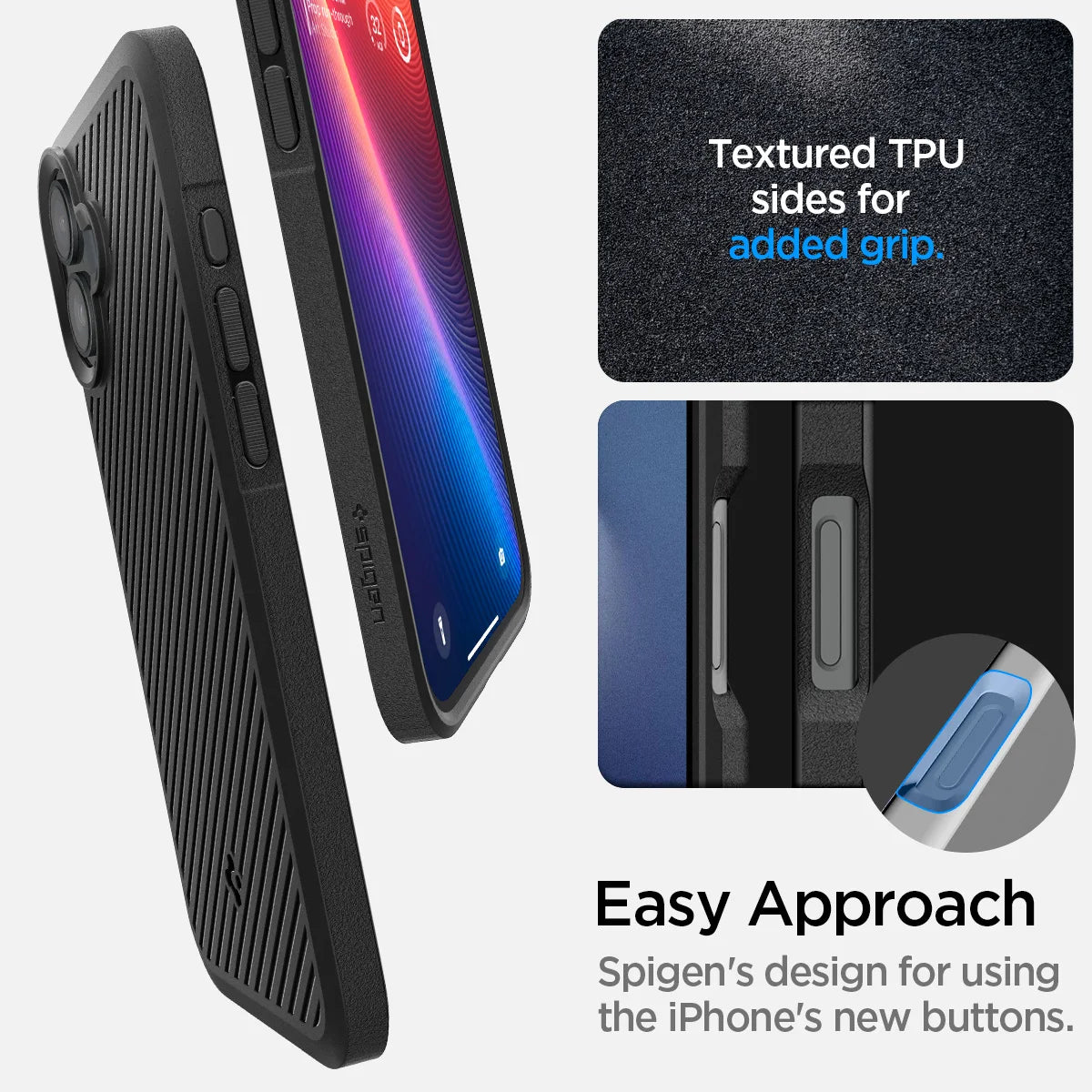 Spigen Core Armor Case for iPhone 16 Plus / iPhone 16 (2024)