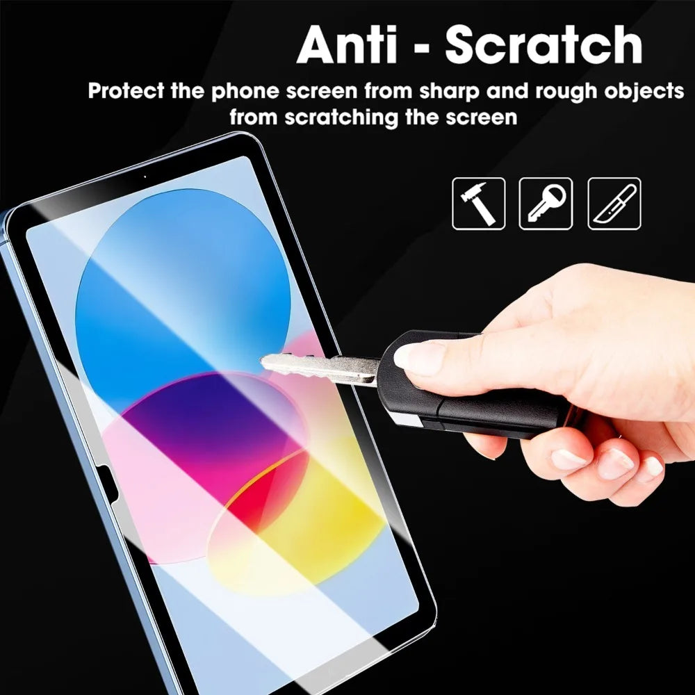 1-2PCS Tempered Glass for IPad A16/Air11/Air13 Screen Protector Anti-Scratch HD Protective Film for IPad 2025 A16 Air11 Air13