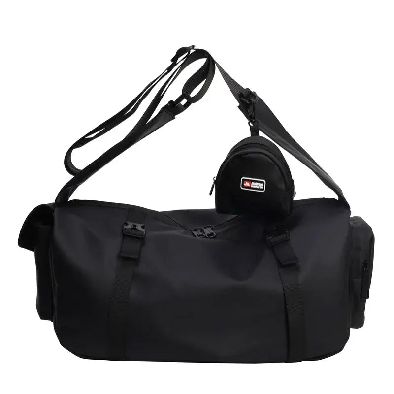 Large Waterproof Gym Bag – Sporty Crossbody Backpack