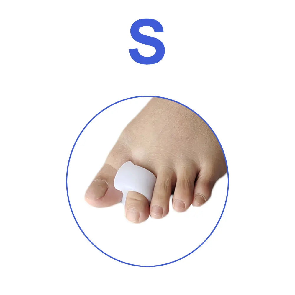 2pcs﻿ Big Toe Orthotics Correct Overlapping Toe and Restore Toes To Their Original Shape Foot Rehabilitation Supplies D0038-39