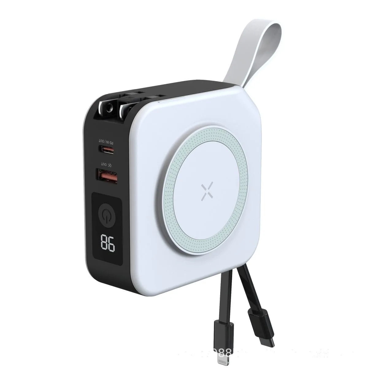 wireless power bank magnetic  with plug cable Fast charging ugreen Magsafe external Spare battery mobile  camping qi2