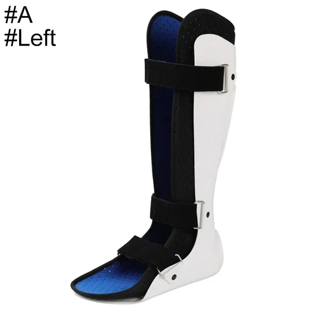 Adjustable Ankle Foot Drop Brace, Universal Fit Orthosis for Achilles Tendon & Ankle Support, Lightweight Design, Size M/L