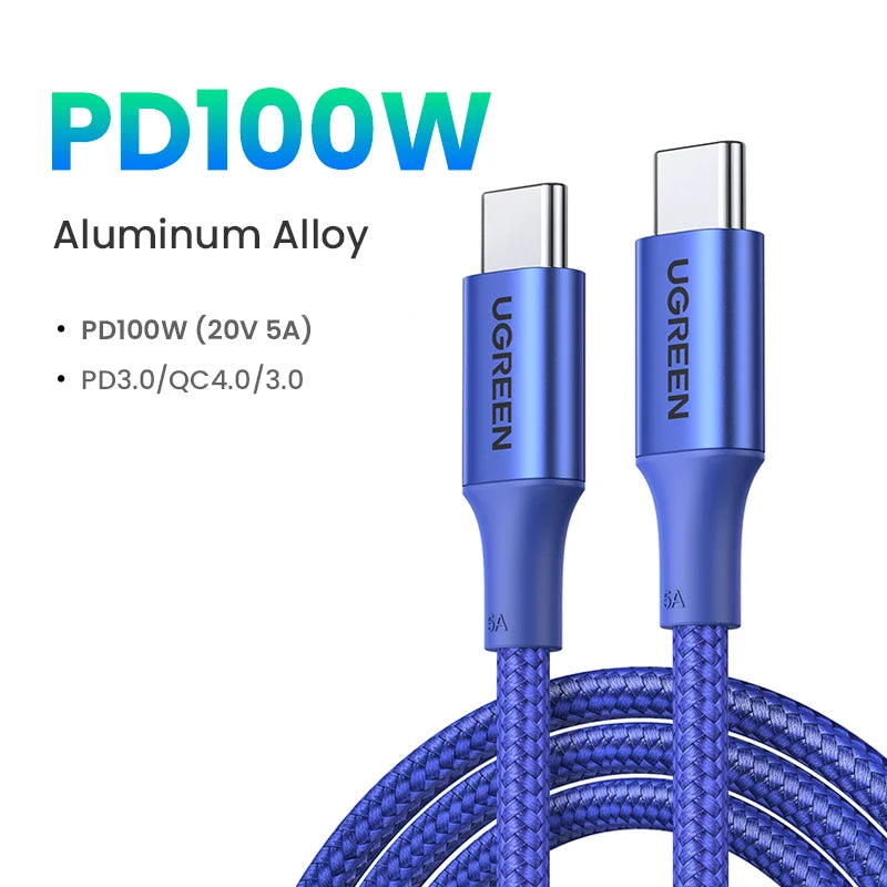 UGREEN USB C Cable 100W Type C to Type C 