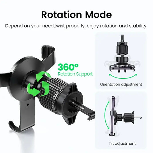 UGREEN Gravity Car Phone Holder — Air Vent Stand
