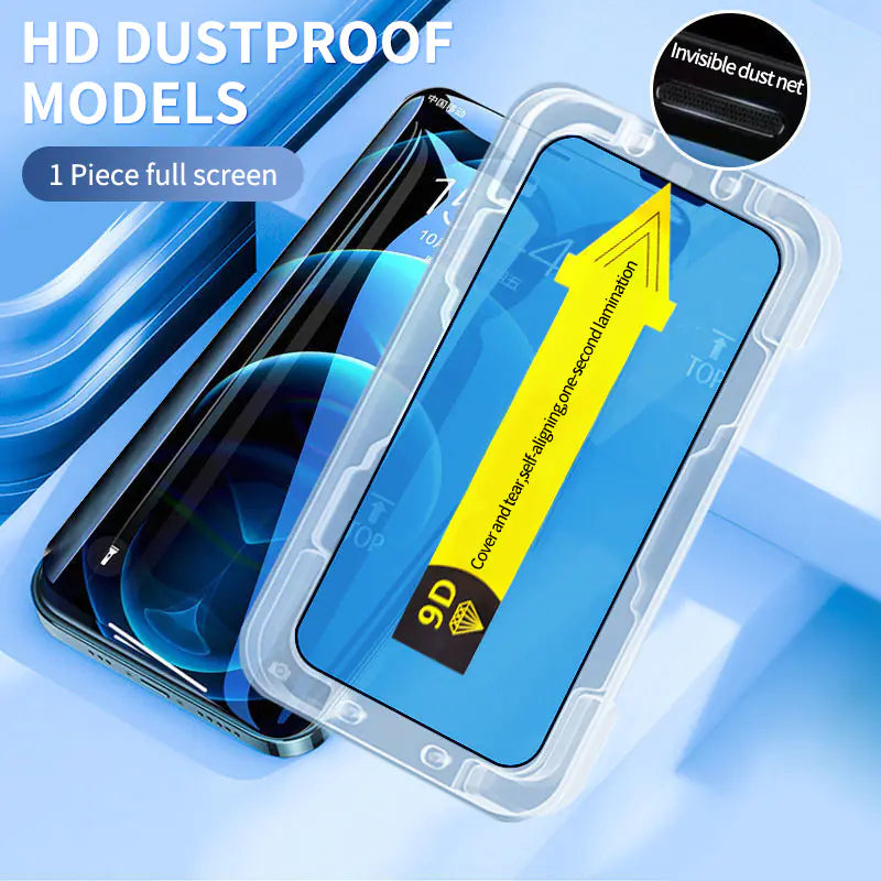 9D Full Cover Tempered Glass Screen Protector for iPhone