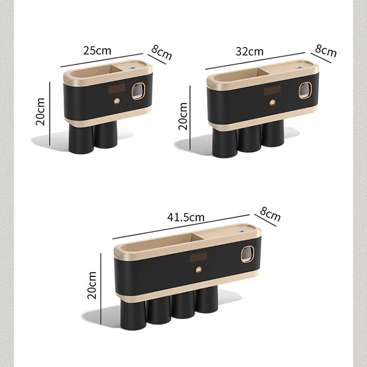 Toothbrush Holder With Disinfection & Rechargeable Function