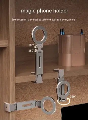 Rotating Magnetic Phone Stand - 360-Degree Convenience