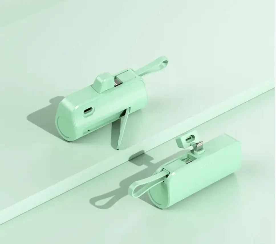 Compact Portable Capsule Power Bank – Mini Travel Charger