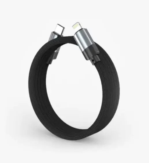 Magnetic USB Charging Cable nylon braided durability Techs Park