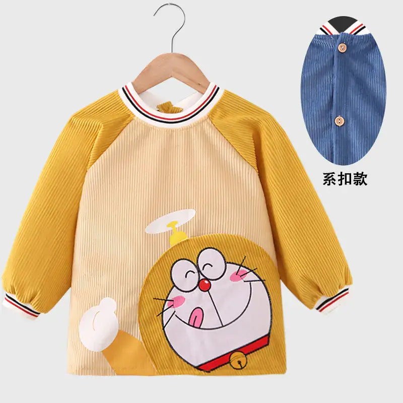 Waterproof Bib for Girl and boy - Stylish Reversible Design