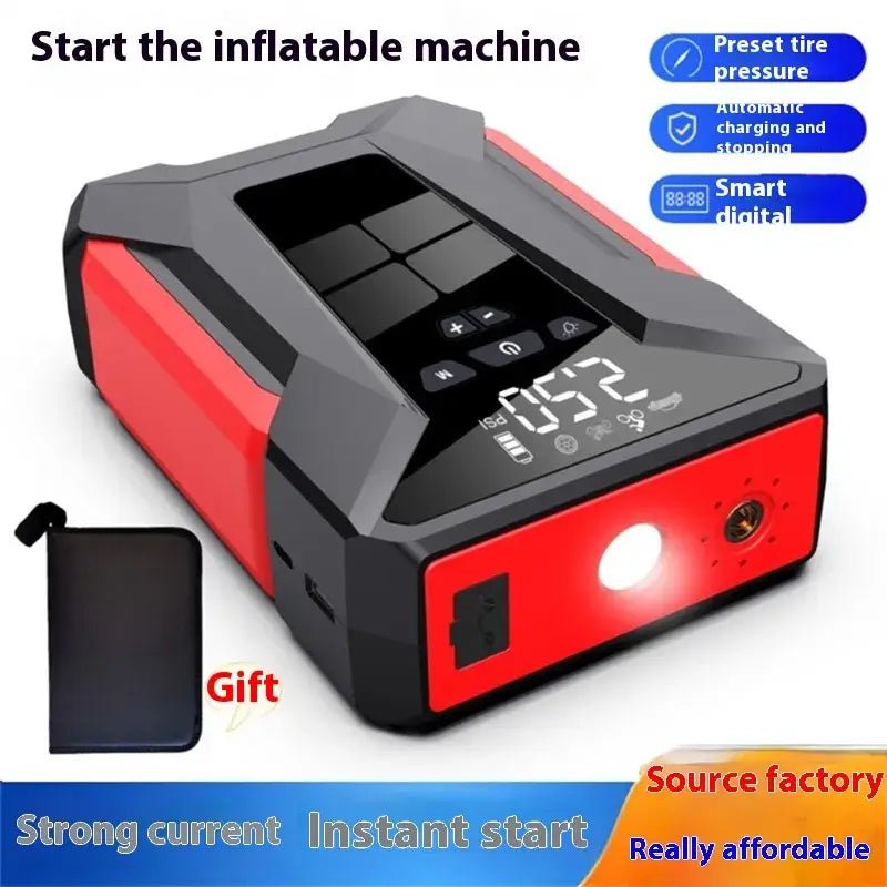 Car Power Bank Jump Starter - 12V All-in-One Solution