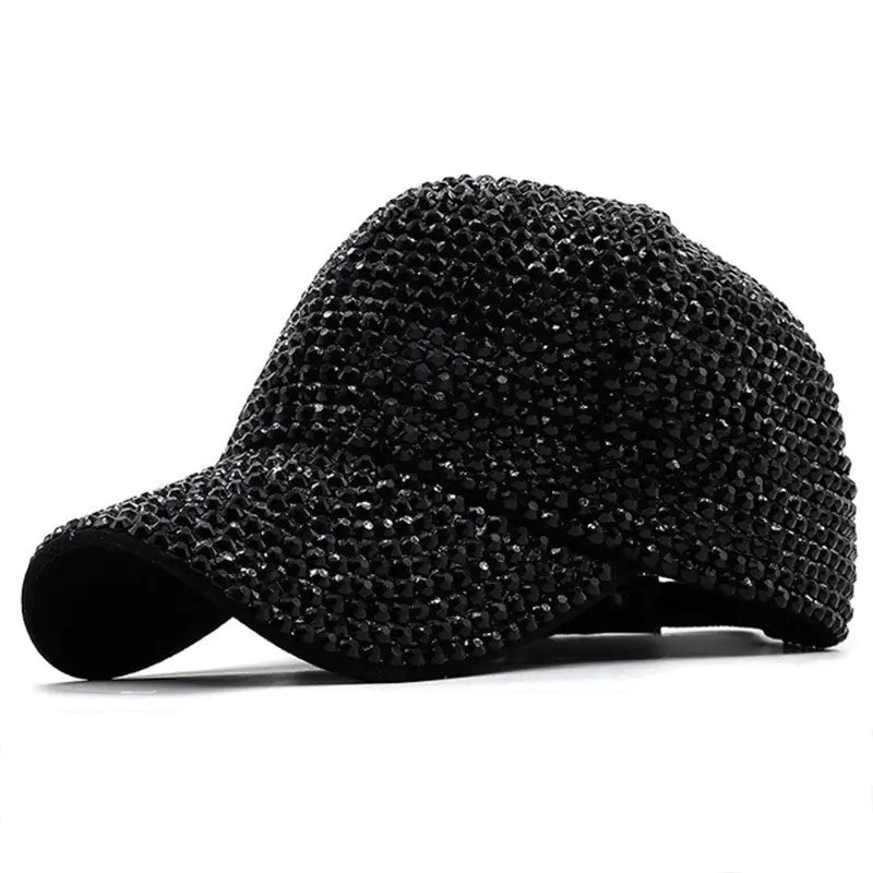Shiny Trendy Women’s New Dot Diamond Baseball Hat