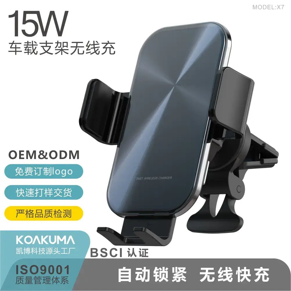 wireless charging car mount