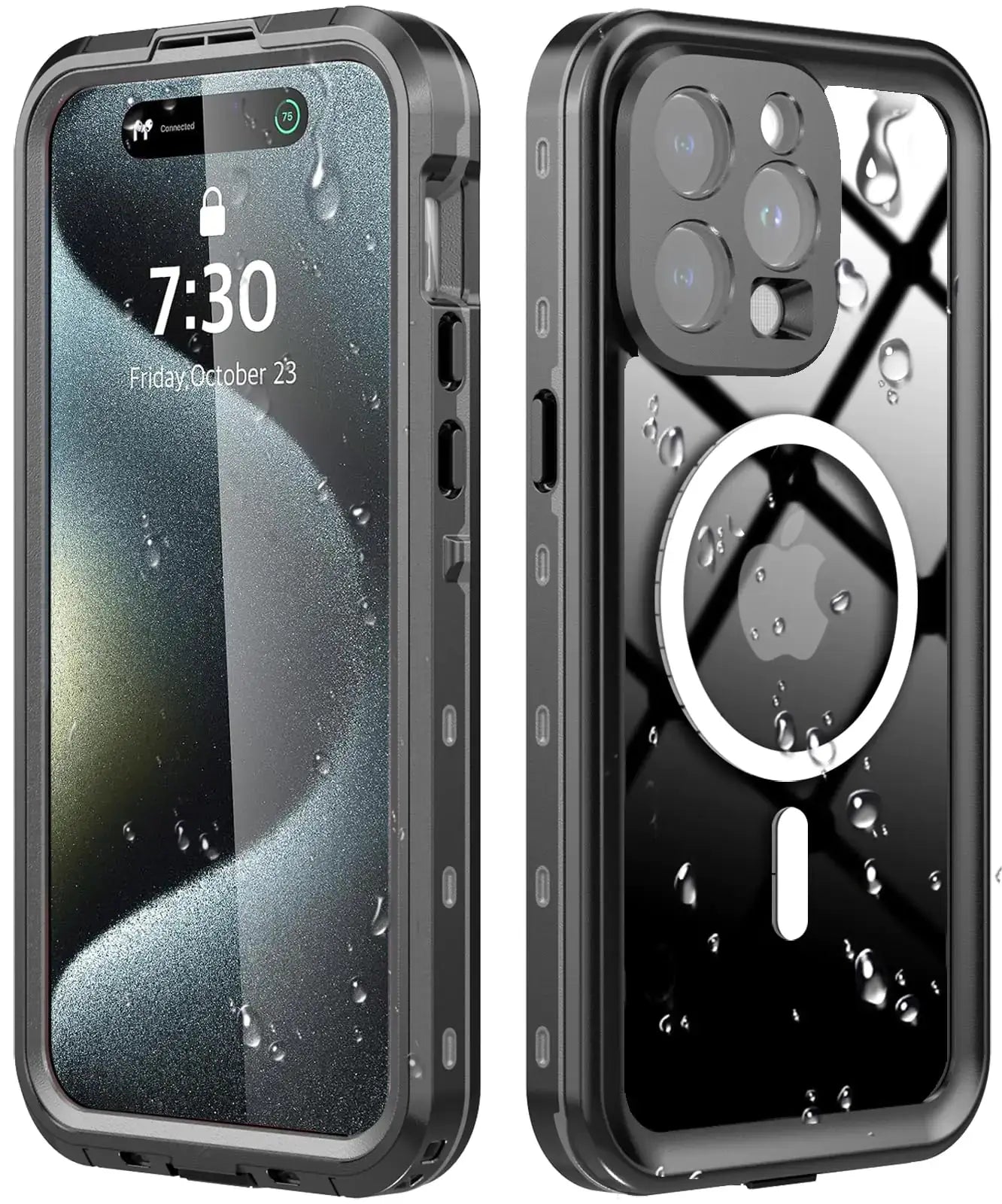 iPhone 15 Pro Max Case Waterproof - iPhone 15 Pro Max with Screen Protector Case