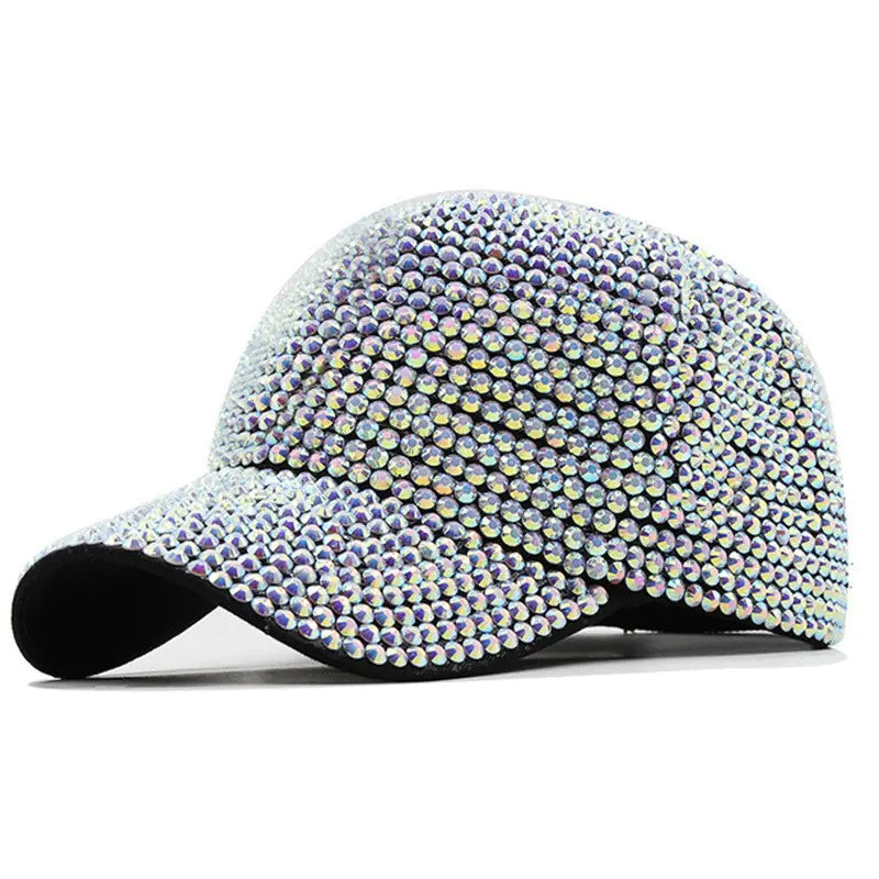 Shiny Trendy Women’s New Dot Diamond Baseball Hat