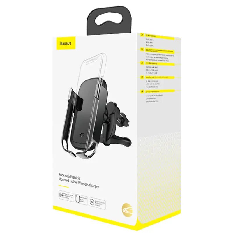 Baseus wireless charging car mount  with Infrared Sensor